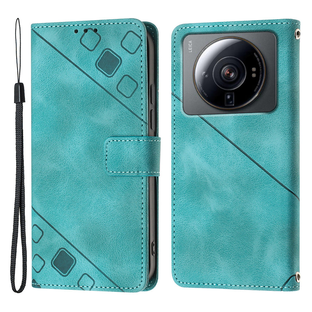 Phone Case For Xiaomi 12S Ultra 5G YB Imprinting Series-6 Skin-friendly Leather Phone Cover Stand Wallet Phone Case For Xiaomi 12S Ultra 5G YB Imprinting Series-6 Skin-friendly Leather Phone Cover Stand Wallet